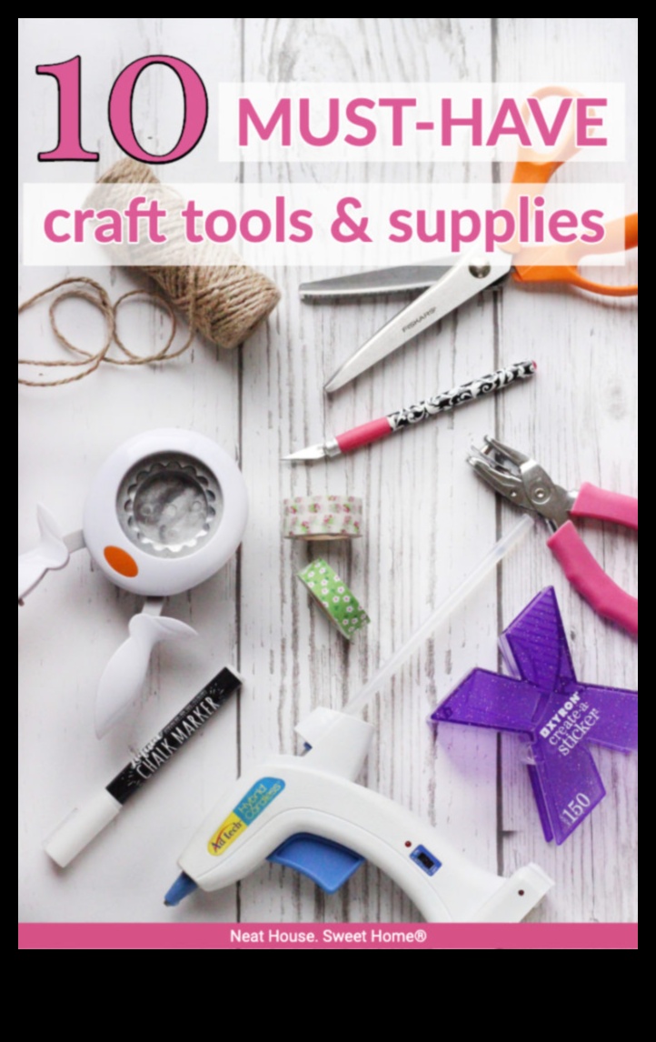 DIY amatniecības rīki: obligāti katrai radošai rīkkopai