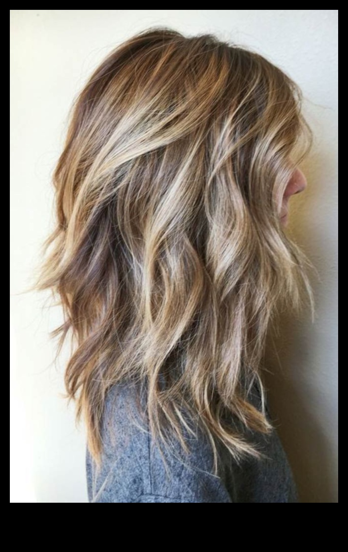 Viļņi un slāņi: veidojiet tekstūru jūsu vidēja garuma matiem