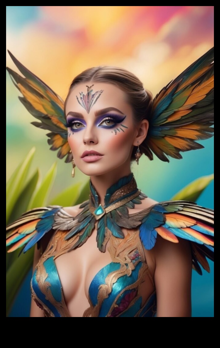 Krāsaini spārni, trekni toņi, lai uzlabotu jūsu acu zīmuli 4. spēle Krāsainie spārni: Paceliet savu acu zīmuli ar trekniem toņiem