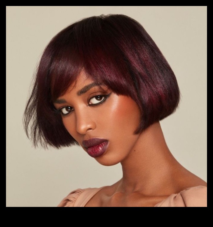 Šokolādes ķiršu bumba tveicīga sarkanbrūna matu krāsa visiem ādas toņiem 3 Šokolādes ķiršu bumba: tveicīga sarkanbrūna matu krāsa