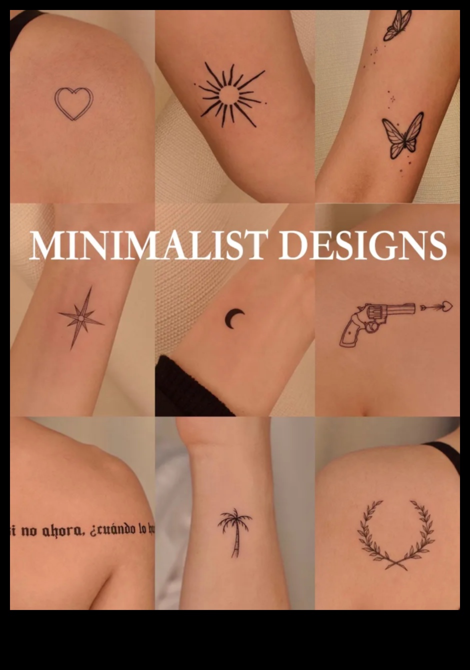 Runā vienkāršība: minimālisma tetovējuma elegances atklāšana