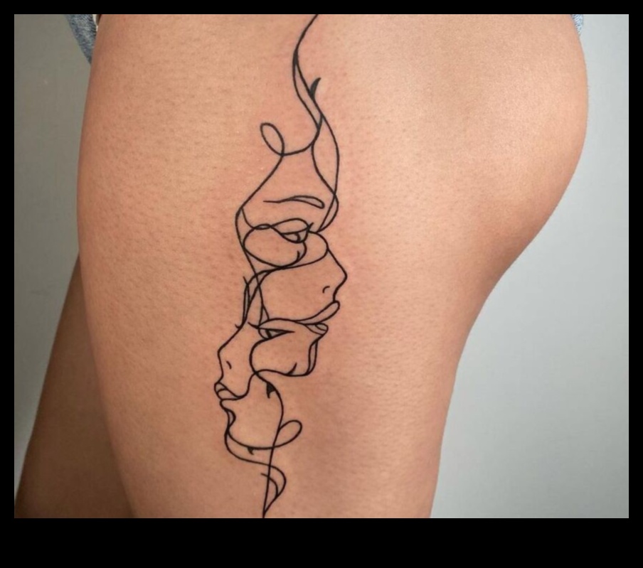 Runā vienkāršība: minimālisma tetovējuma elegances atklāšana