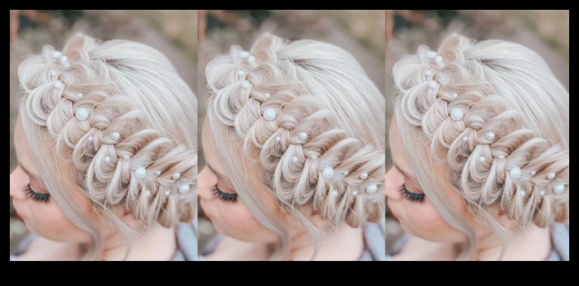 Pagriezieni: blondas frizūras ar radošu malu