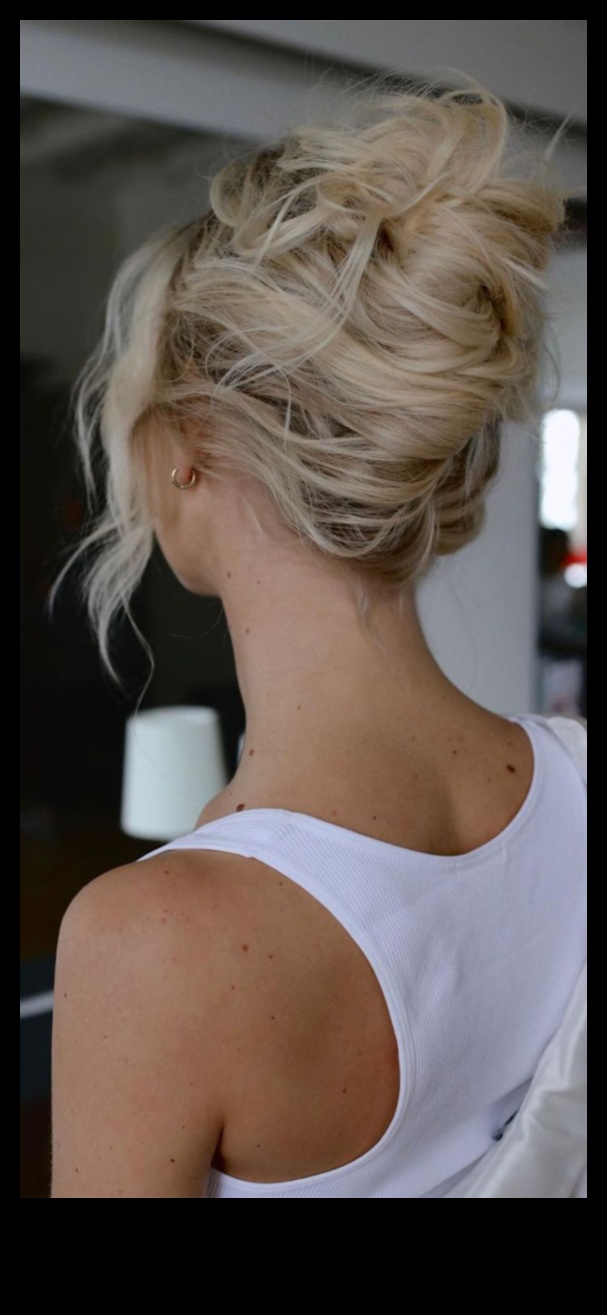 Pagriezieni: blondas frizūras ar radošu malu