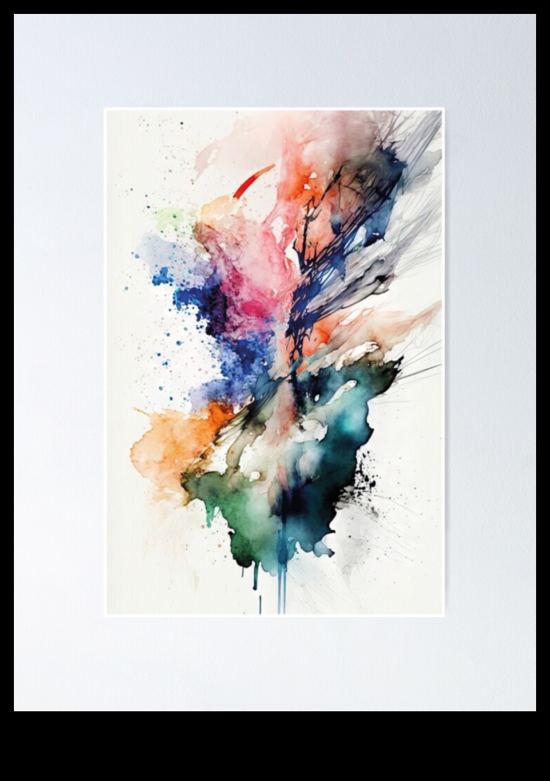 Krāsu simfonija izteiksmīgs skaistums akvareļu tinti 4 Krāsu simfonija: izteiksmīgs skaistums akvareļu tintē