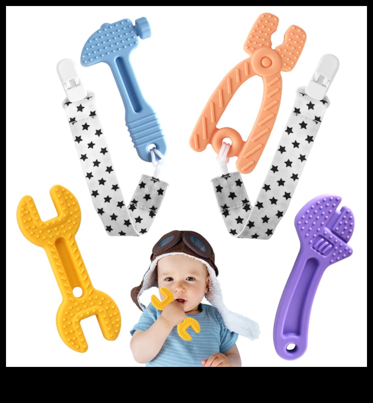 Chirpy Chewables Ideālas zobu griešanas rotaļlietas jūsu mazajam 5 Chirpy Chewables: zobu griešanas rotaļlietas laimīgām smaganām