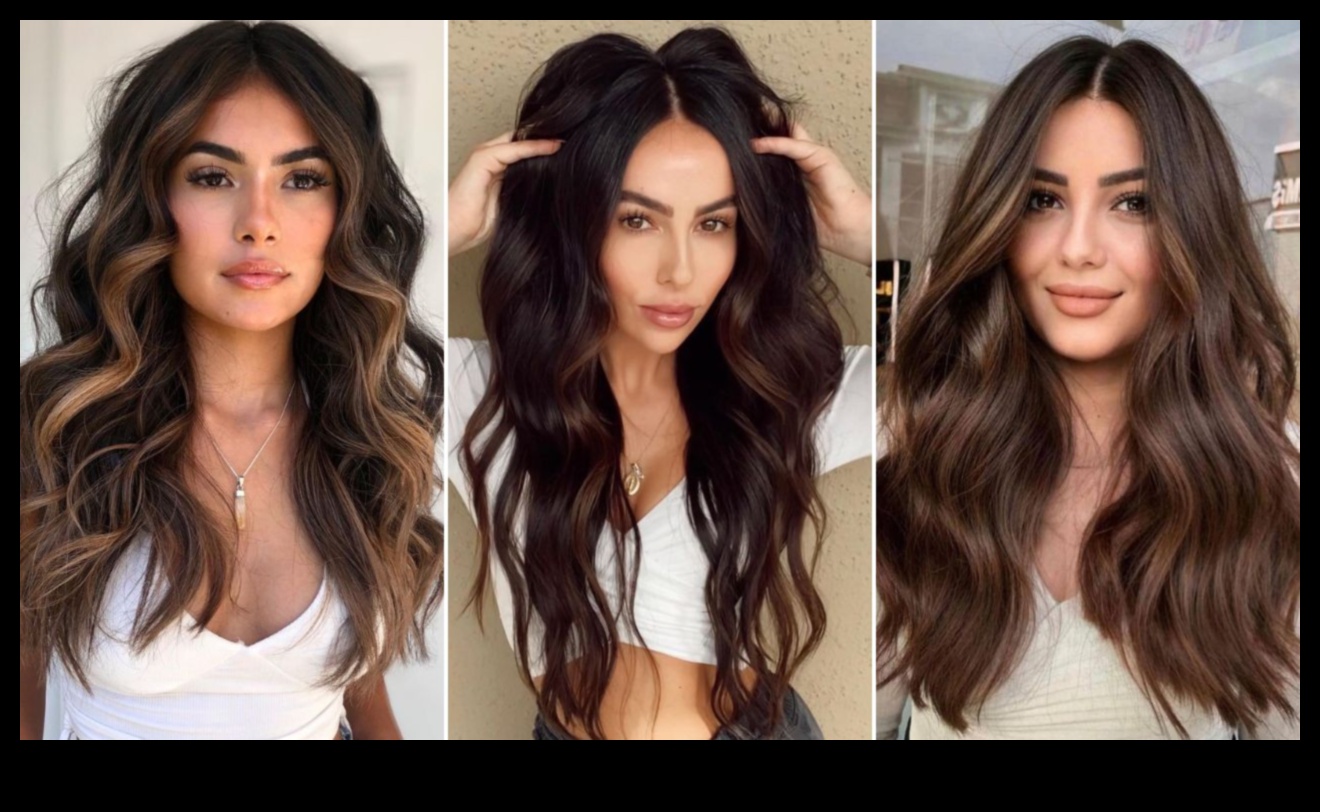 Brunetes tekstūra Atrodiet perfektu stilu saviem matiem 5 Gludi un taisni vai apjomīgi viļņi: brunetes tekstūras iespējas