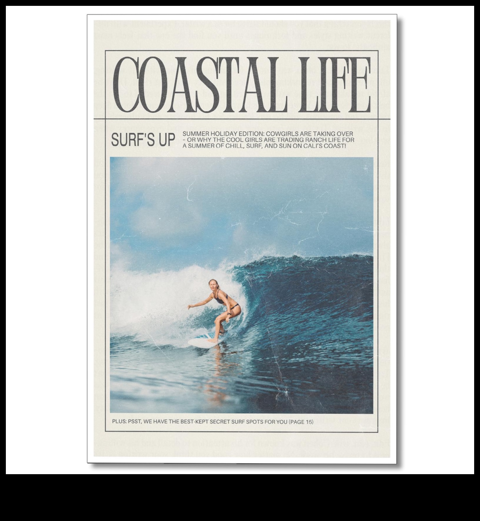 Šiks sērfotājs Iemūžiniet piekrastes dzīvesveida pludmales viļņus 3 Sērfotāju šiks: orientēšanās piekrastes tendencēm viļņainos matu veidos