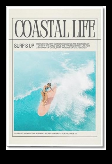 Šiks sērfotājs Iemūžiniet piekrastes dzīvesveida pludmales viļņus 2 Sērfotāju šiks: orientēšanās piekrastes tendencēm viļņainos matu veidos