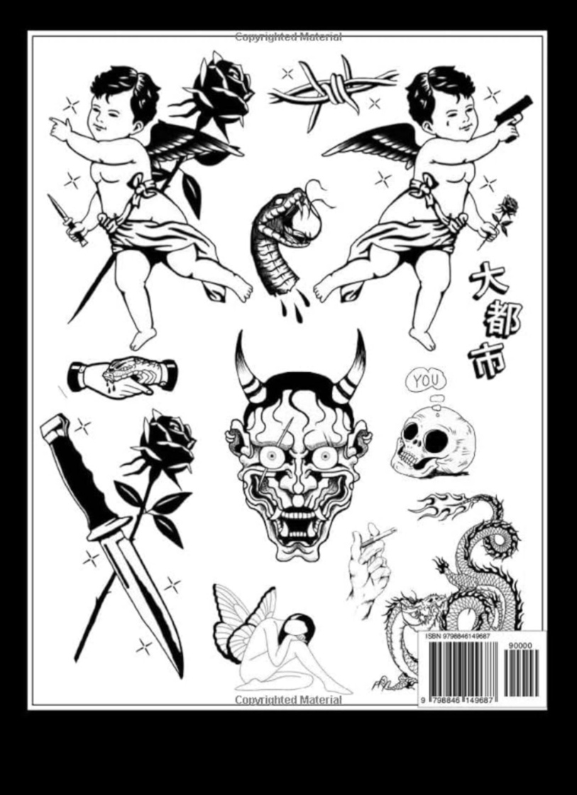 Canvas Chronicles Vizuāls ceļojums pa tetovējumu dizaina pasauli 3 Kanvas hronikas: iedvesmojoši tetovējumu dizaina ceļojumi