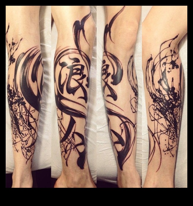 Drosmīgi otas triepieni: meistarīga meistarība ar aizmugurējo tinti