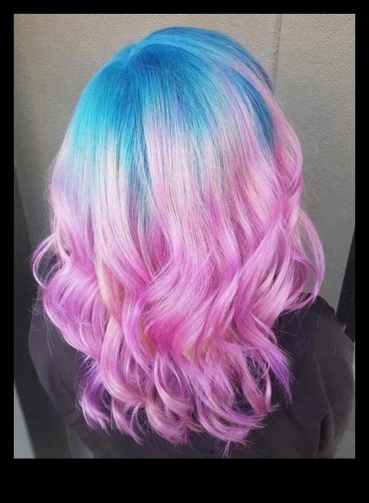 Cutton Candy Dreams saldas un dīvainas pasteļtoņu matu krāsas dīvainam izskatam 5 Cotton Candy Dreams: saldas un dīvainas pasteļtoņu matu krāsas