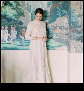 Antīks valdzinājums: no jauna atklāta vintage līgavu elegance