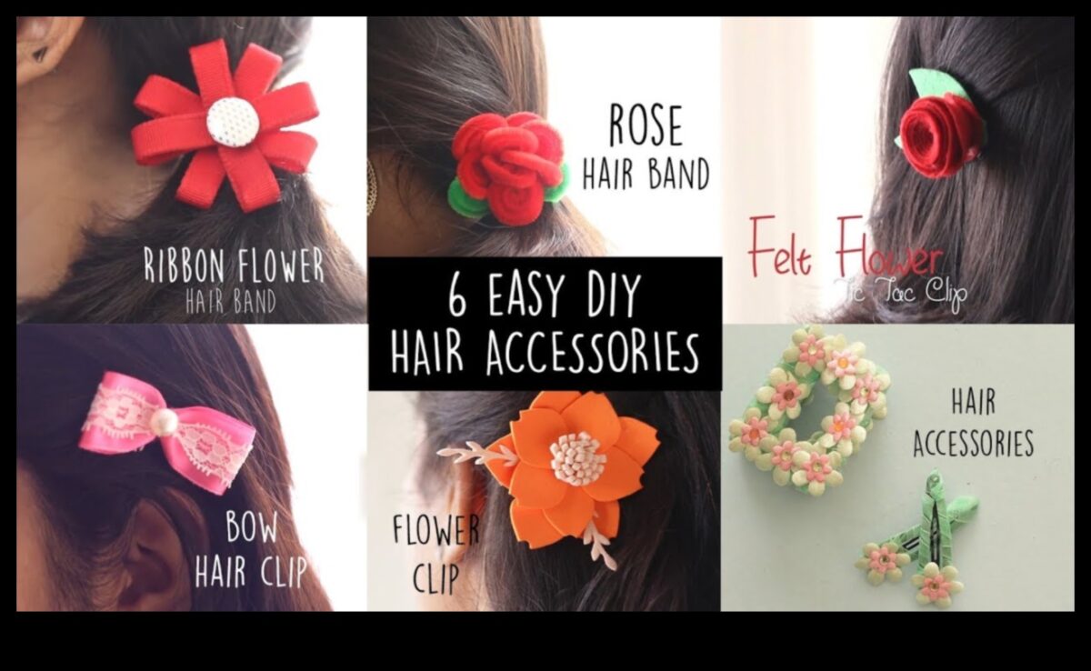 Ar rokām darinātas matu sprādzes: DIY aksesuāri bez piepūles