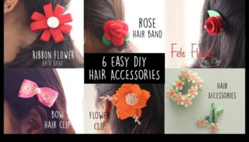 Ar rokām darinātas matu sprādzes: DIY aksesuāri bez piepūles