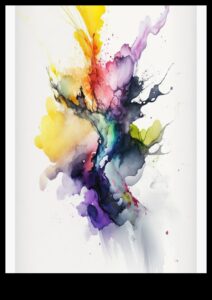 Krāsu simfonija: izteiksmīgs skaistums akvareļu tintē