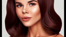 Šokolādes ķiršu bumba: tveicīga sarkanbrūna matu krāsa