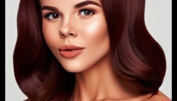 Šokolādes ķiršu bumba: tveicīga sarkanbrūna matu krāsa